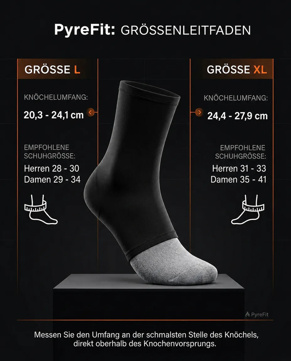 Fussgelenkbandage kühlend mit Gel-Einsatz – flexible Stütze für müde Knöchel – Produktbild 9