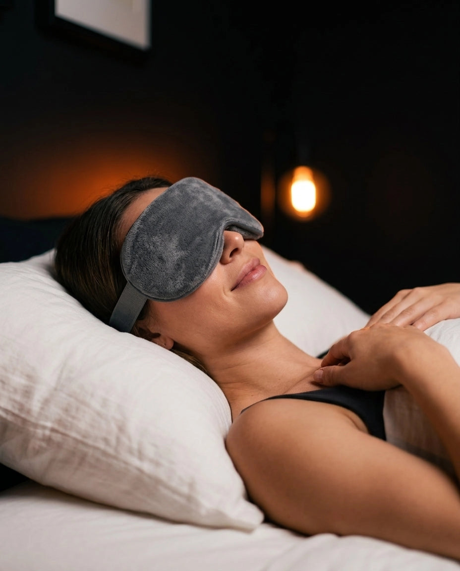 Augenmassagegerät kabellos mit Wärme – Entspannung für müde Augen am Bildschirm – Produktbild 2
