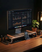 Monitorständer mit Schublade und RGB-Beleuchtung – für den Bildschirm auf Augenhöhe – Produktbild 2