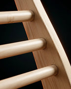 Sauna-Rückenlehne aus Holz – ergonomische Stütze für Spa und Bad – Produktbild 4