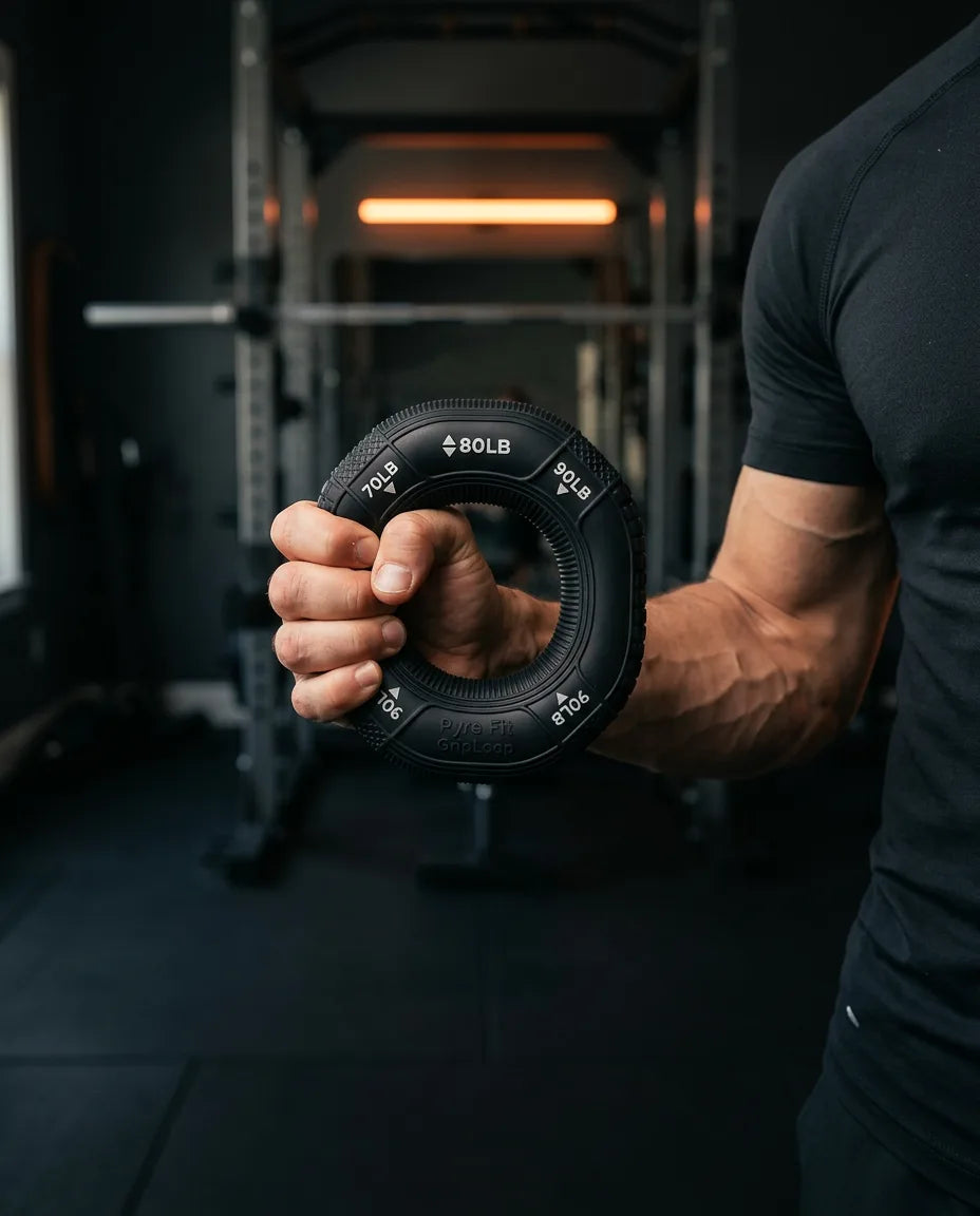 Handtrainer aus Silikon – Griffkraft-Ring für Hände, Handgelenke und Unterarme – Produktbild 2