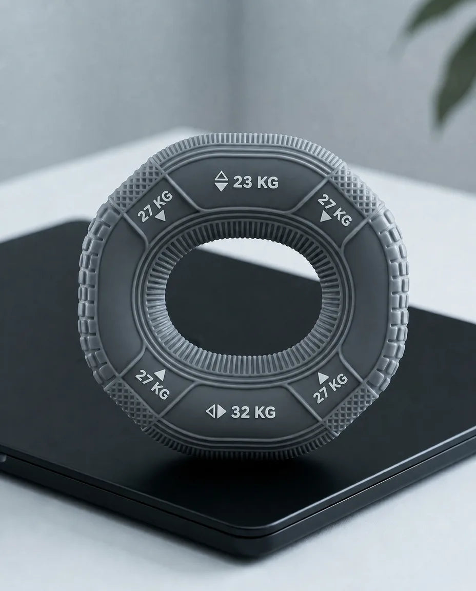 Handtrainer aus Silikon – Griffkraft-Ring für Hände, Handgelenke und Unterarme – Produktbild 12