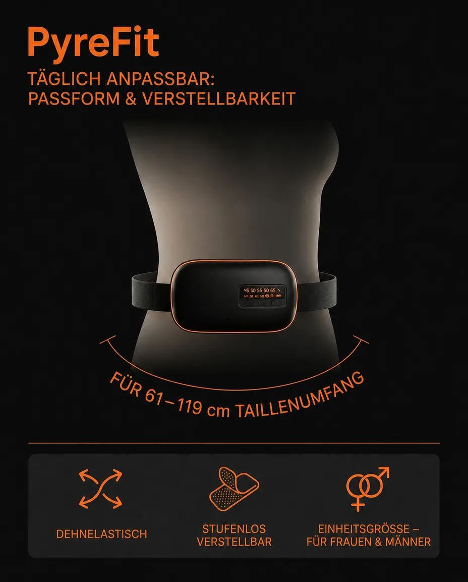 Massagegürtel mit Wärme und Vibration – wohltuende Entspannung für den unteren Rücken – Produktbild 7