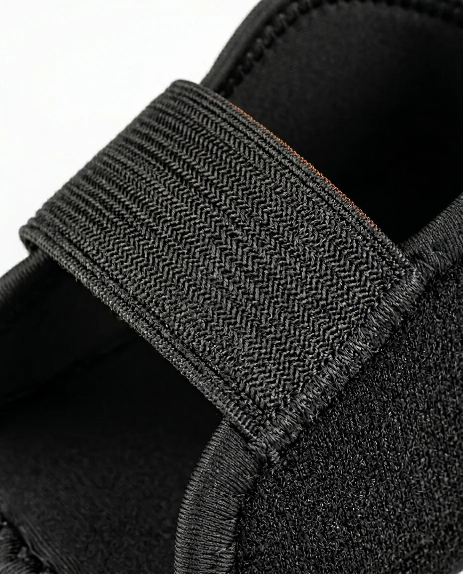 Fersenpolster aus Silikon-Gel mit Halteband – Dämpfung für müde Fersen im Schuh – Produktbild 5