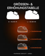Fersenpolster aus Silikon-Gel mit Halteband – Dämpfung für müde Fersen im Schuh – Produktbild 7