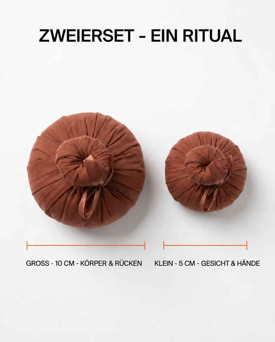 Massagebälle mit Kräuterfüllung und Wärme – wohltuende Entspannung für Nacken und Rücken – Produktbild 7