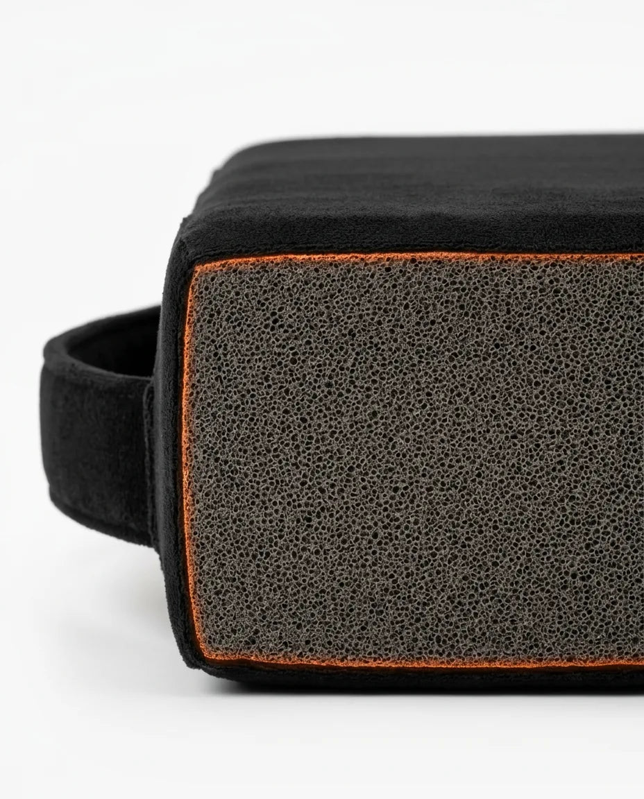 Meditationskissen aus Memory-Foam – druckentlastende Stütze für Knie und Bodenübungen – Produktbild 5