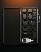 Hot-Stone-Massage-Set mit Natursteinen – Wärmemassage für einen Spa-Abend zuhause – Produktbild 6