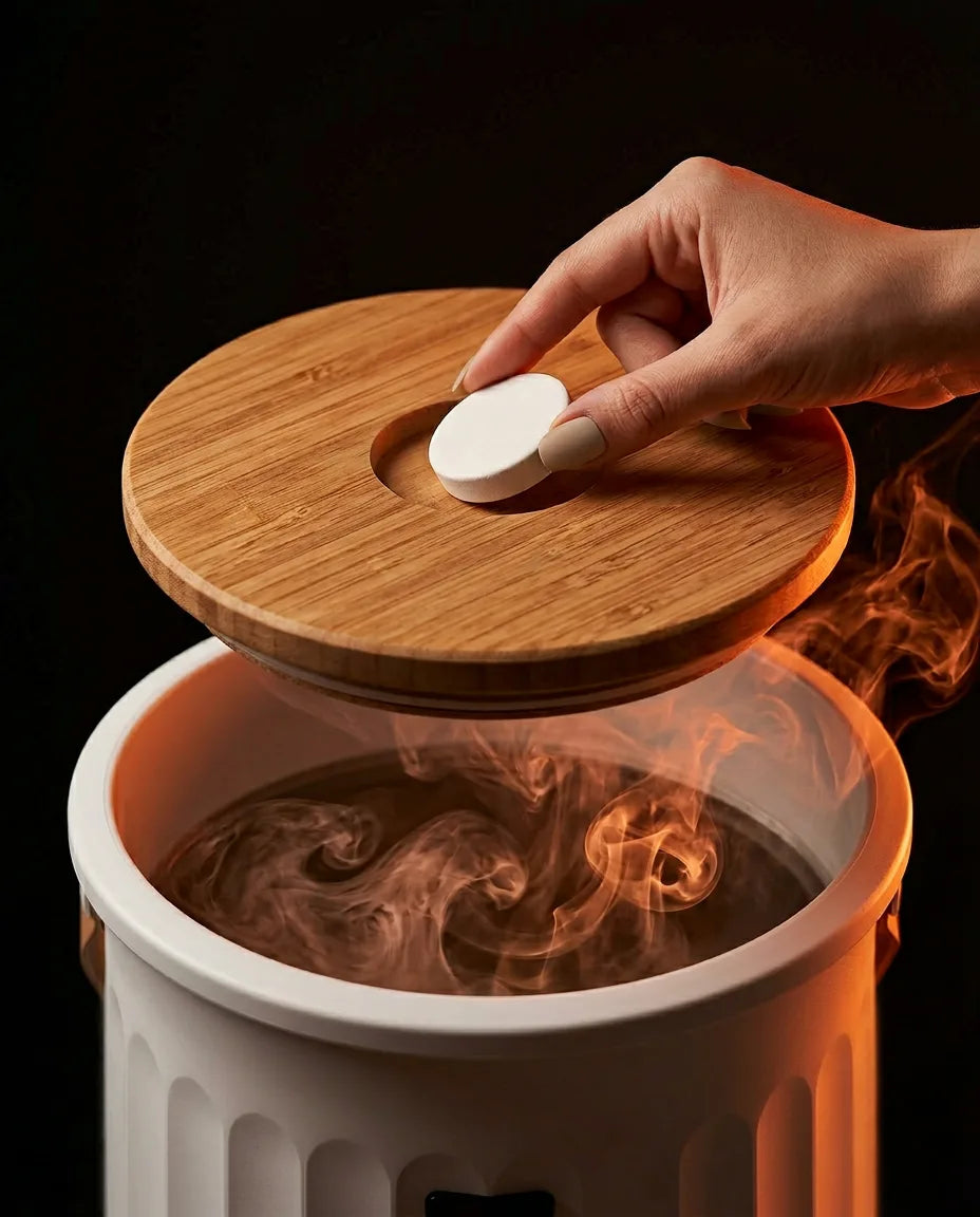 Handtuchwärmer im Eimer-Design – gleichmässige Wärme für Handtücher, Bademäntel und Decken – Produktbild 5