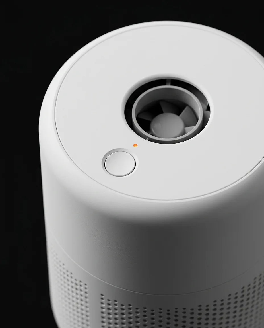 Luftreiniger mit HEPA-Filter für den Schreibtisch – leise gegen Staub und Pollen – Produktbild 5