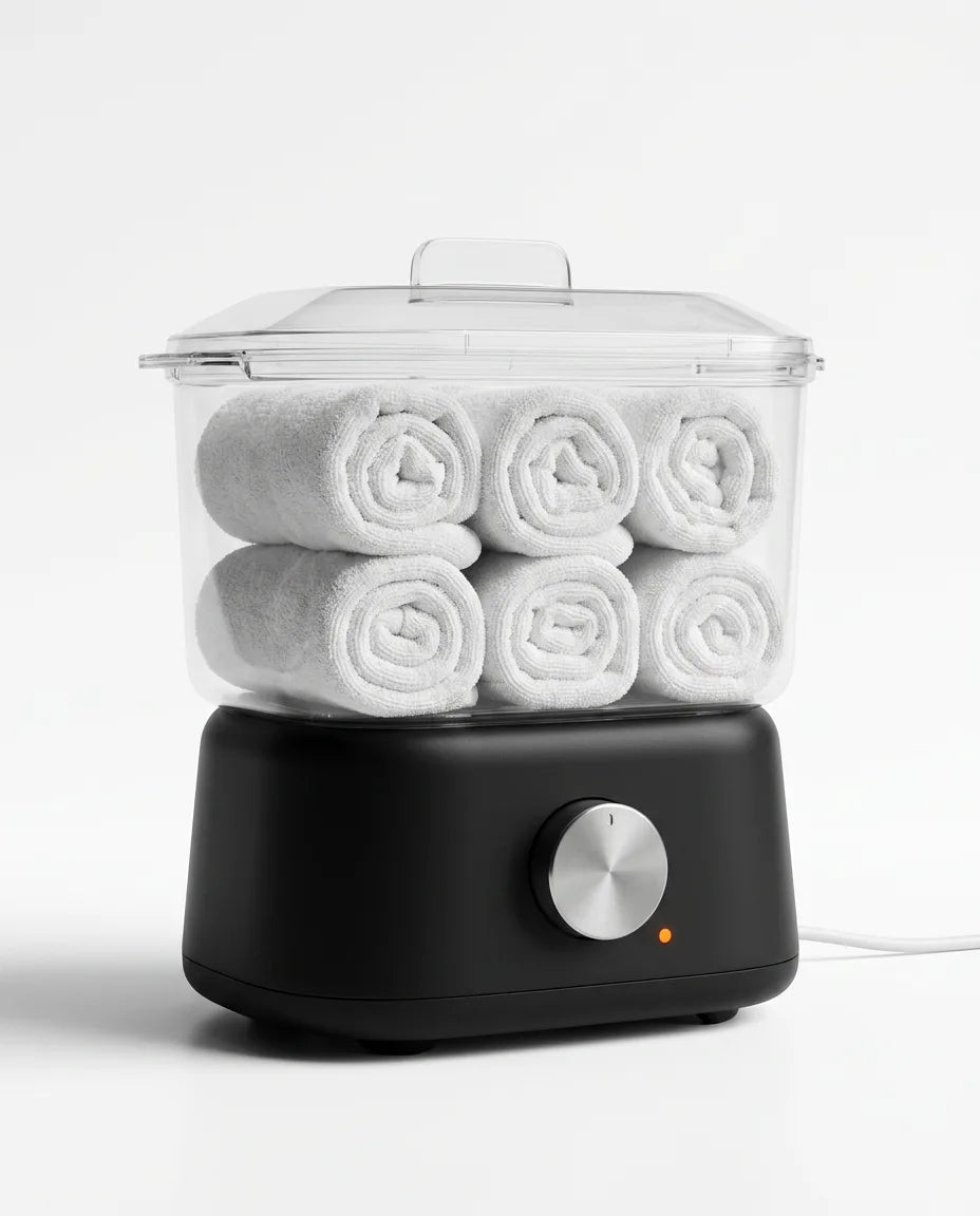 Handtuchwärmer im Kompaktformat – warme Handtücher direkt nach der Dusche – Produktbild 1