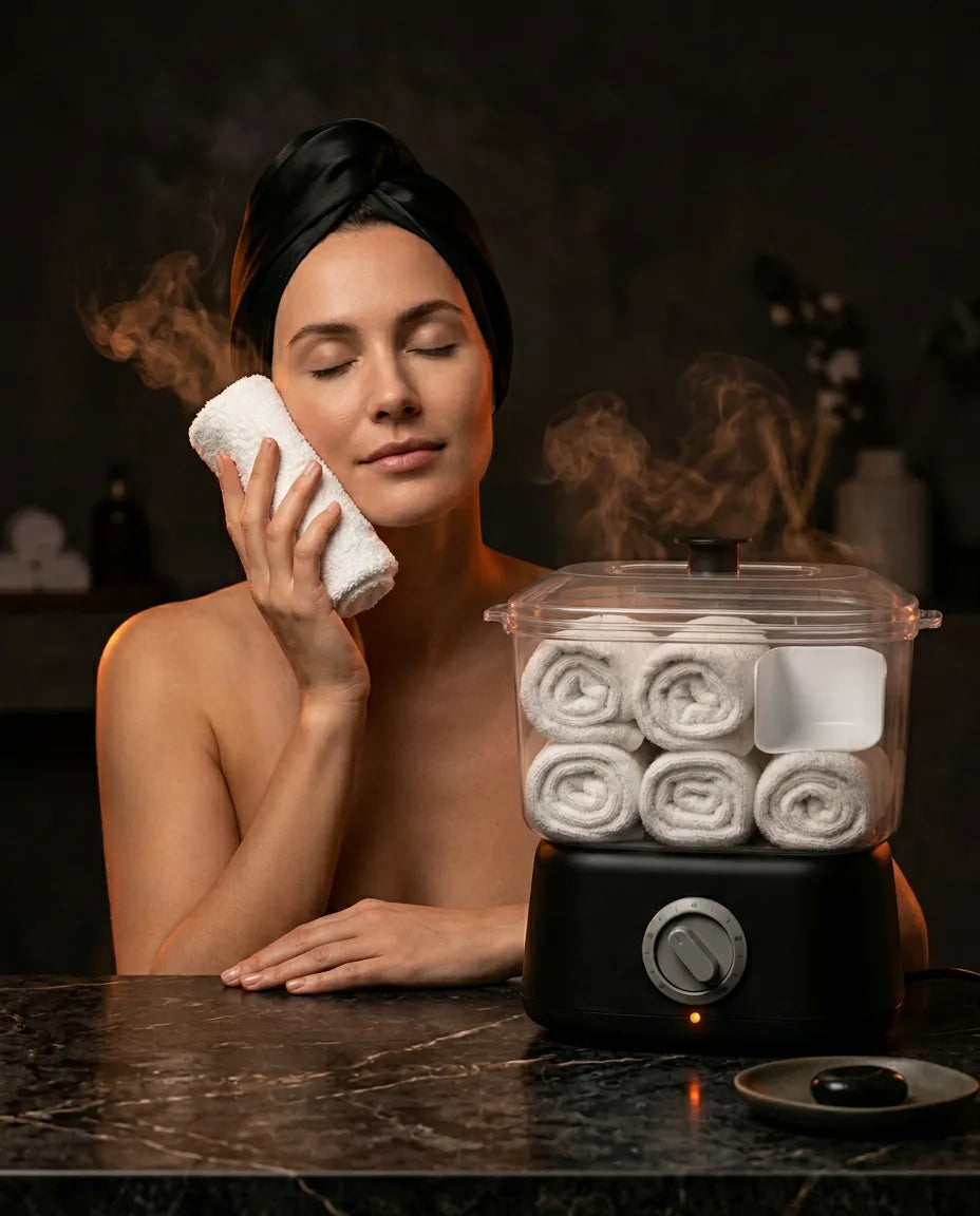 Handtuchwärmer im Kompaktformat – warme Handtücher direkt nach der Dusche – Produktbild 3