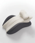 Nackenstützkissen aus Memory Foam – Kontur mit Seitenflügeln für Rücken- und Seitenschläfer – Produktbild 1