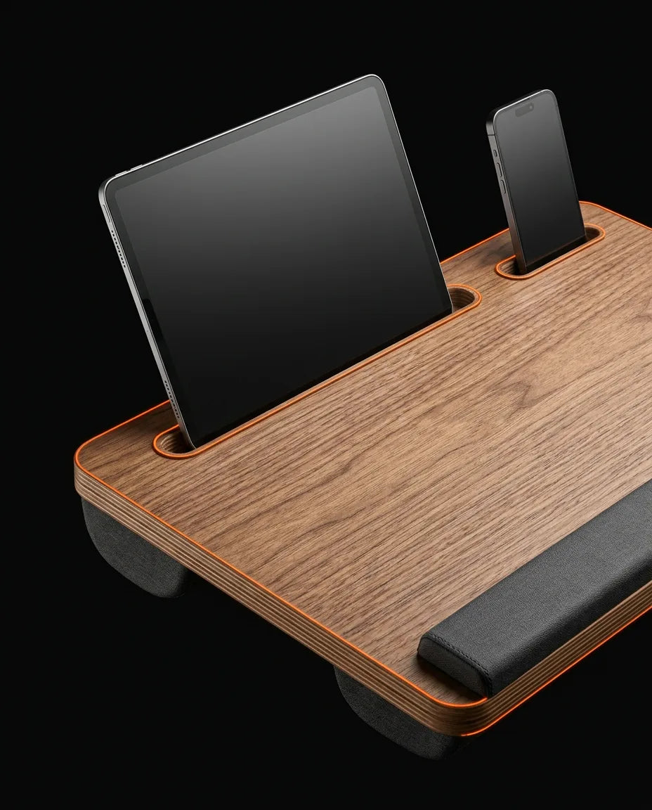 Laptopkissen für Bett und Sofa – stabile Ablage mit Mausfläche – Produktbild 5