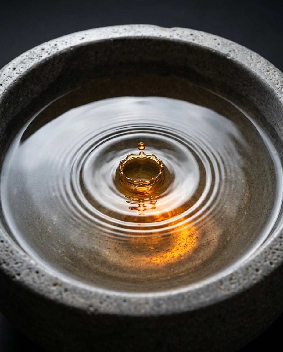Aromaschale aus Naturstein für die Sauna – für ätherische Öle und Aufgüsse – Produktbild 5