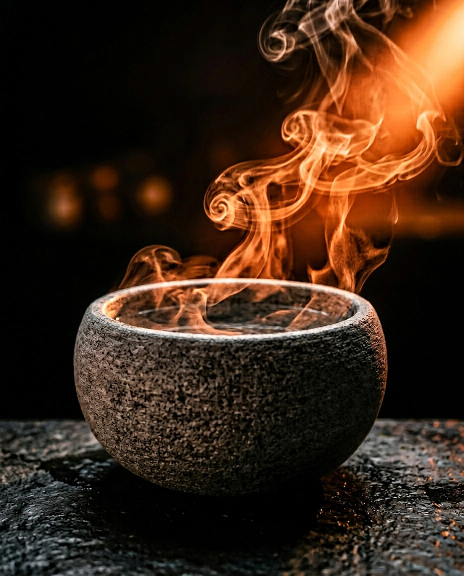 Aromaschale aus Naturstein für die Sauna – für ätherische Öle und Aufgüsse – Produktbild 6