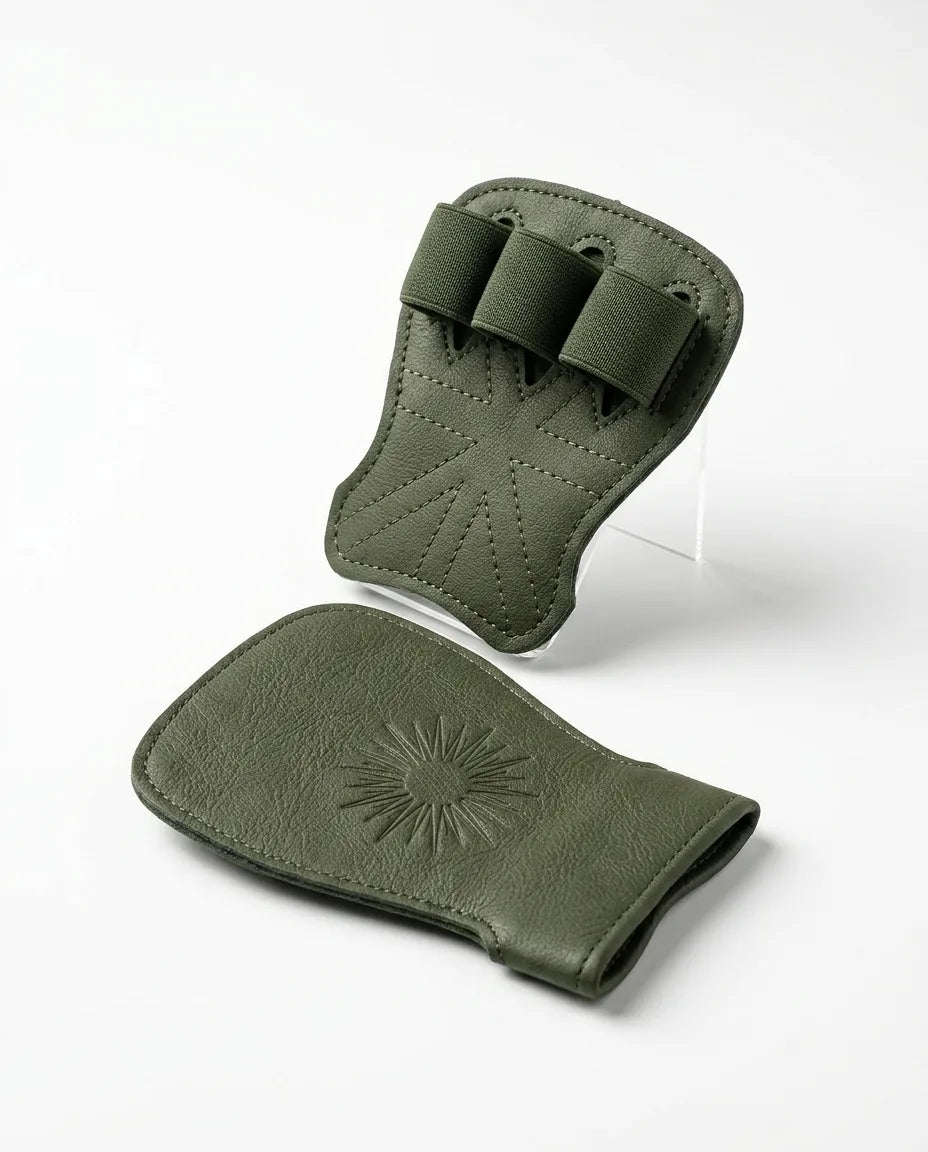 Griffpolster mit Fingerschlaufen – Handflächenschutz für Klimmzüge und Kreuzheben – Produktbild 1