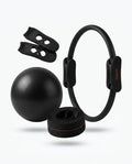 Pilates-Set mit Ring, Ball und Widerstandsband – sanftes Ganzkörpertraining für zuhause – Produktbild 1