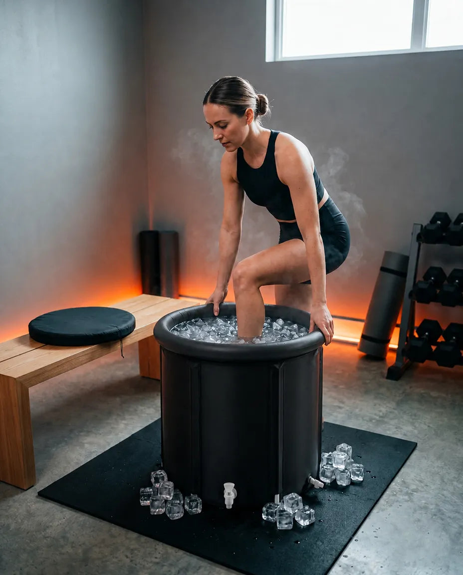 Eisbad-Wanne für zuhause – tragbares Kältebad für die kalte Wasser-Routine – Produktbild 3