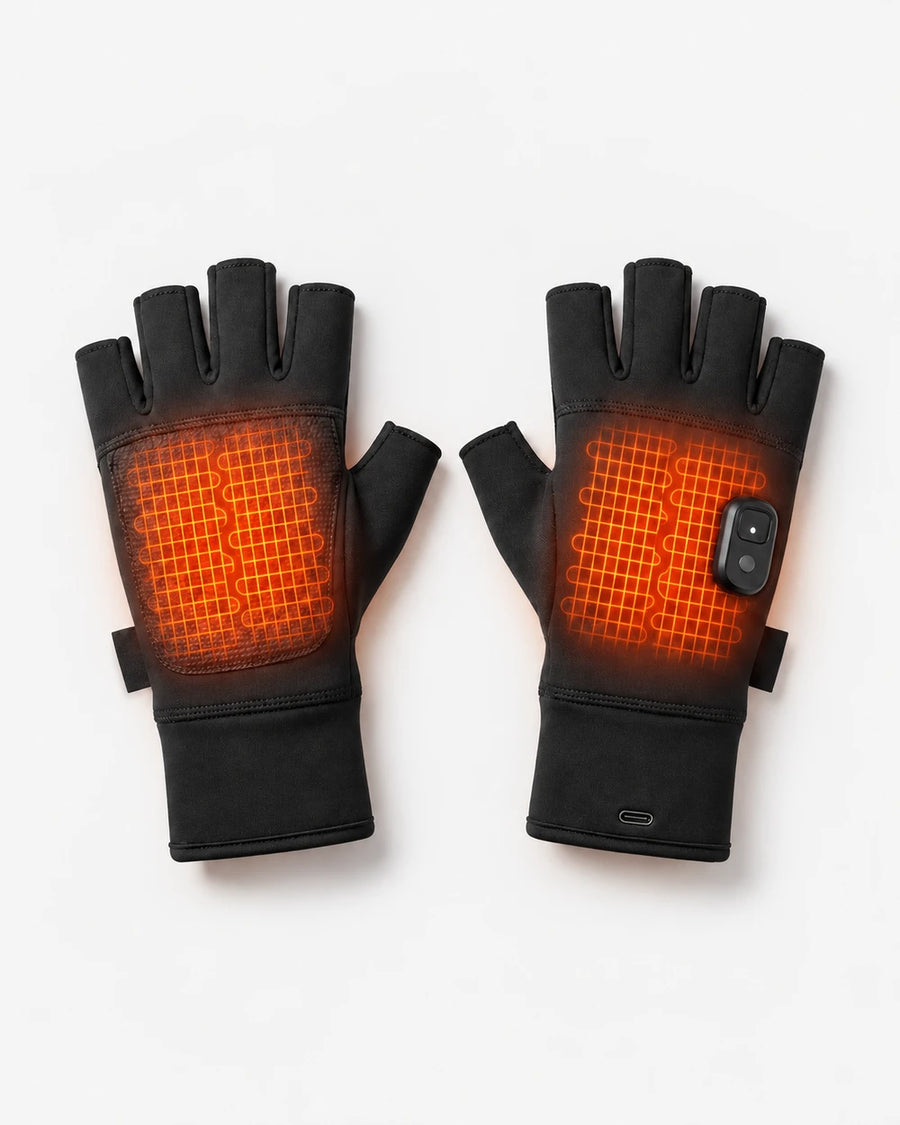 Beheizbare fingerlose Handschuhe