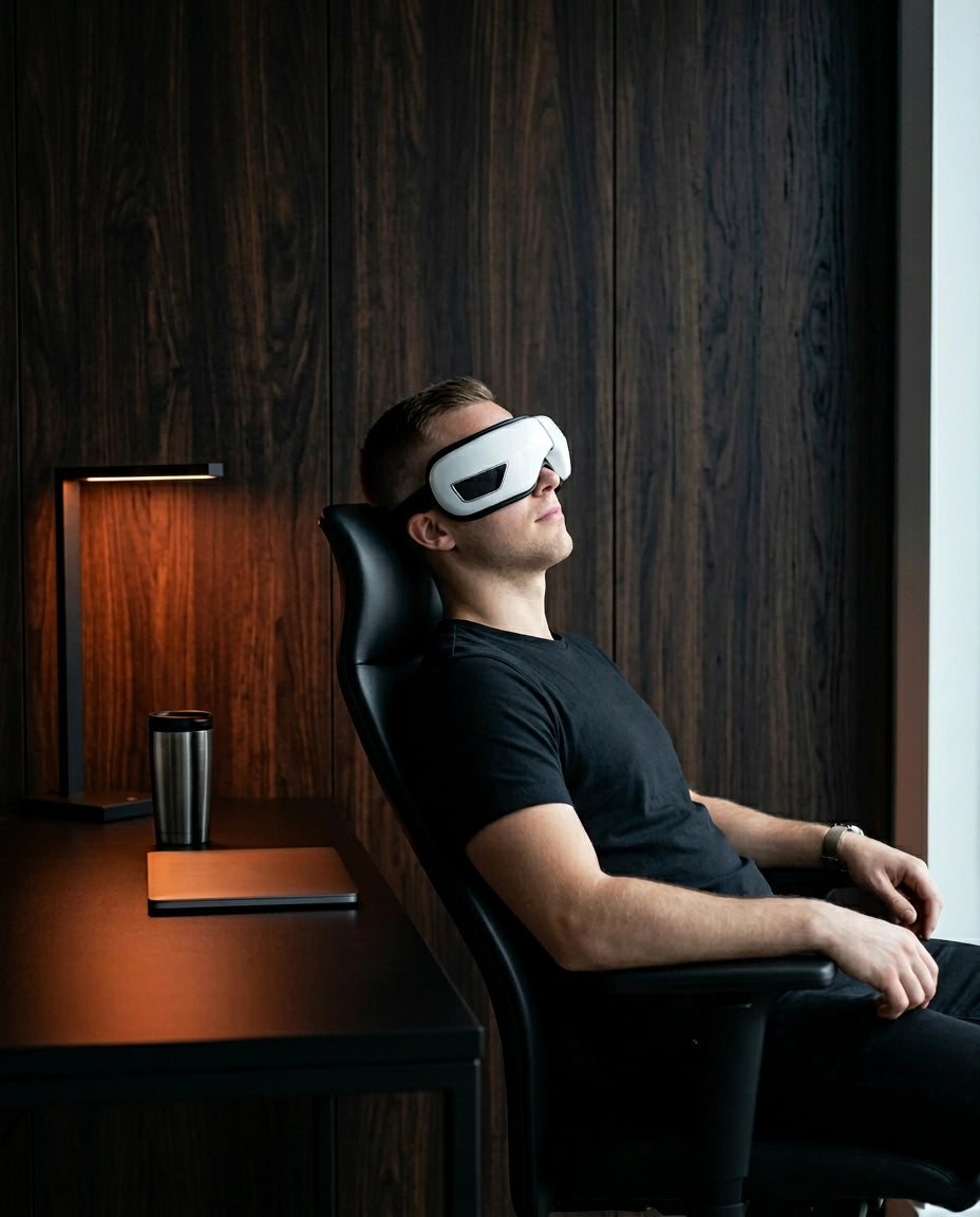 Augenmassagegerät mit Wärme und Vibration – kompakte Auszeit für müde Augen – Produktbild 3