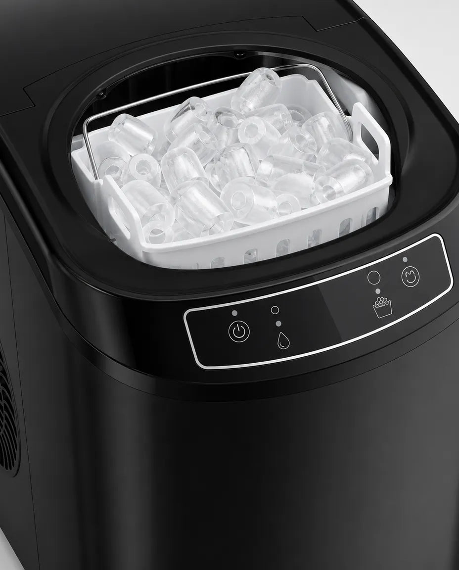 Eiswürfelmaschine für die Arbeitsfläche – frische Würfel in Minuten mit Selbstreinigung – Produktbild 4