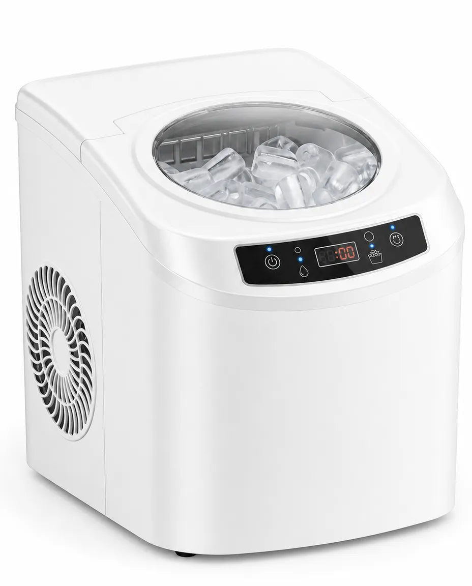 Eiswürfelmaschine für die Arbeitsfläche – frische Würfel in Minuten mit Selbstreinigung – Produktbild 10