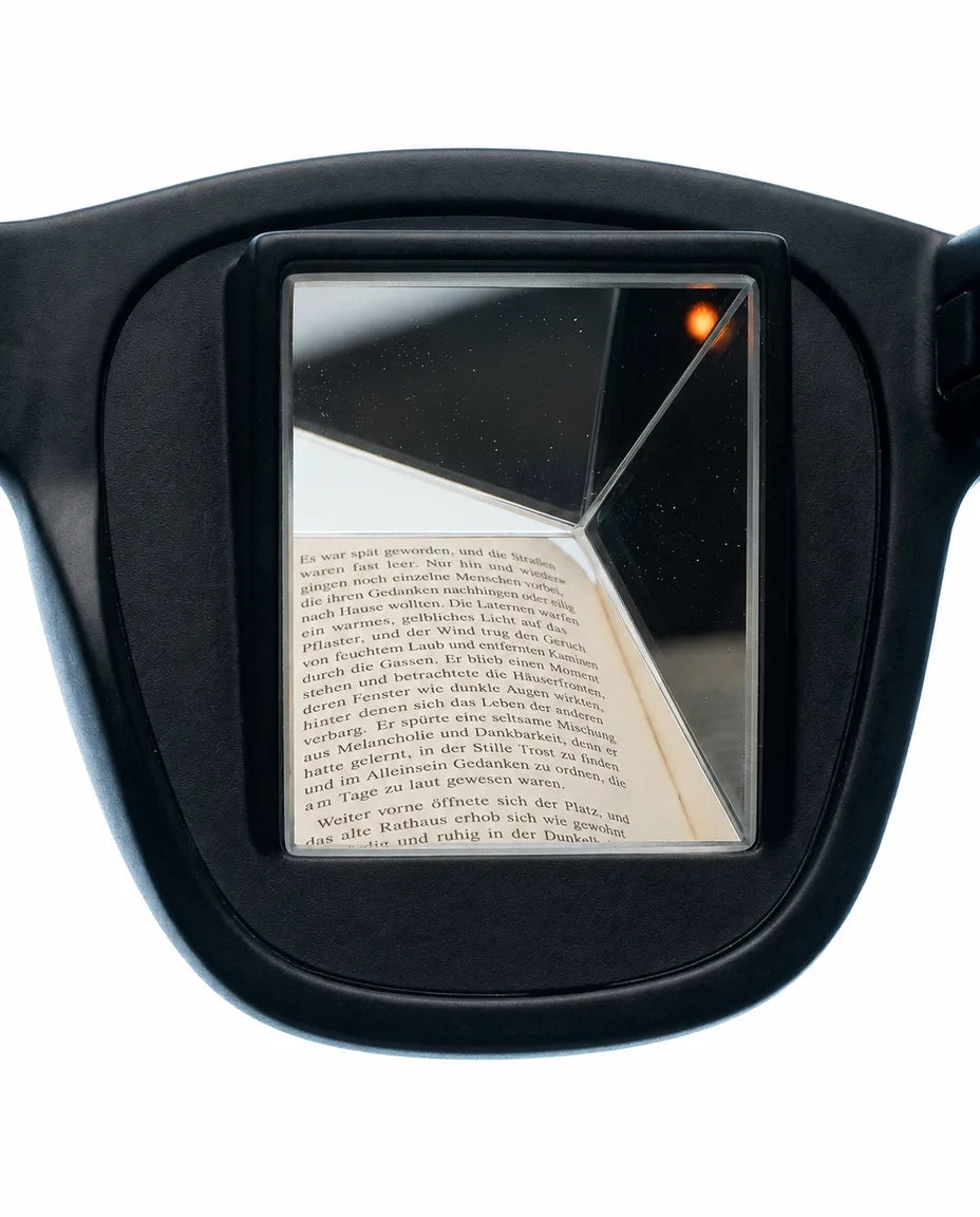 Prismenbrille zum Lesen im Liegen – freihändig Buch, Handy und TV betrachten – Produktbild 4