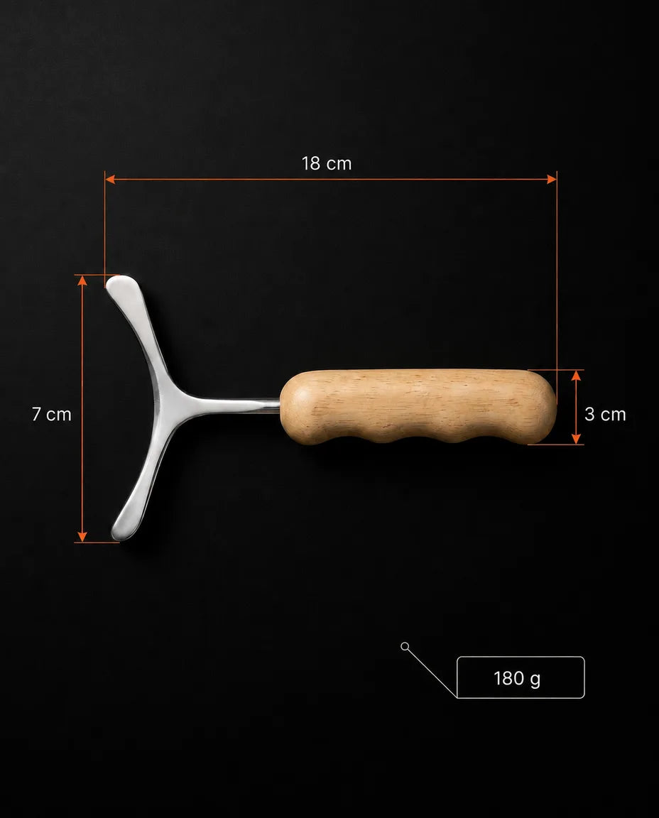 Gua Sha aus Edelstahl – Faszien-Tool für Muskeln und Regeneration – Produktbild 8