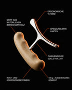 Gua Sha aus Edelstahl – Faszien-Tool für Muskeln und Regeneration – Produktbild 9