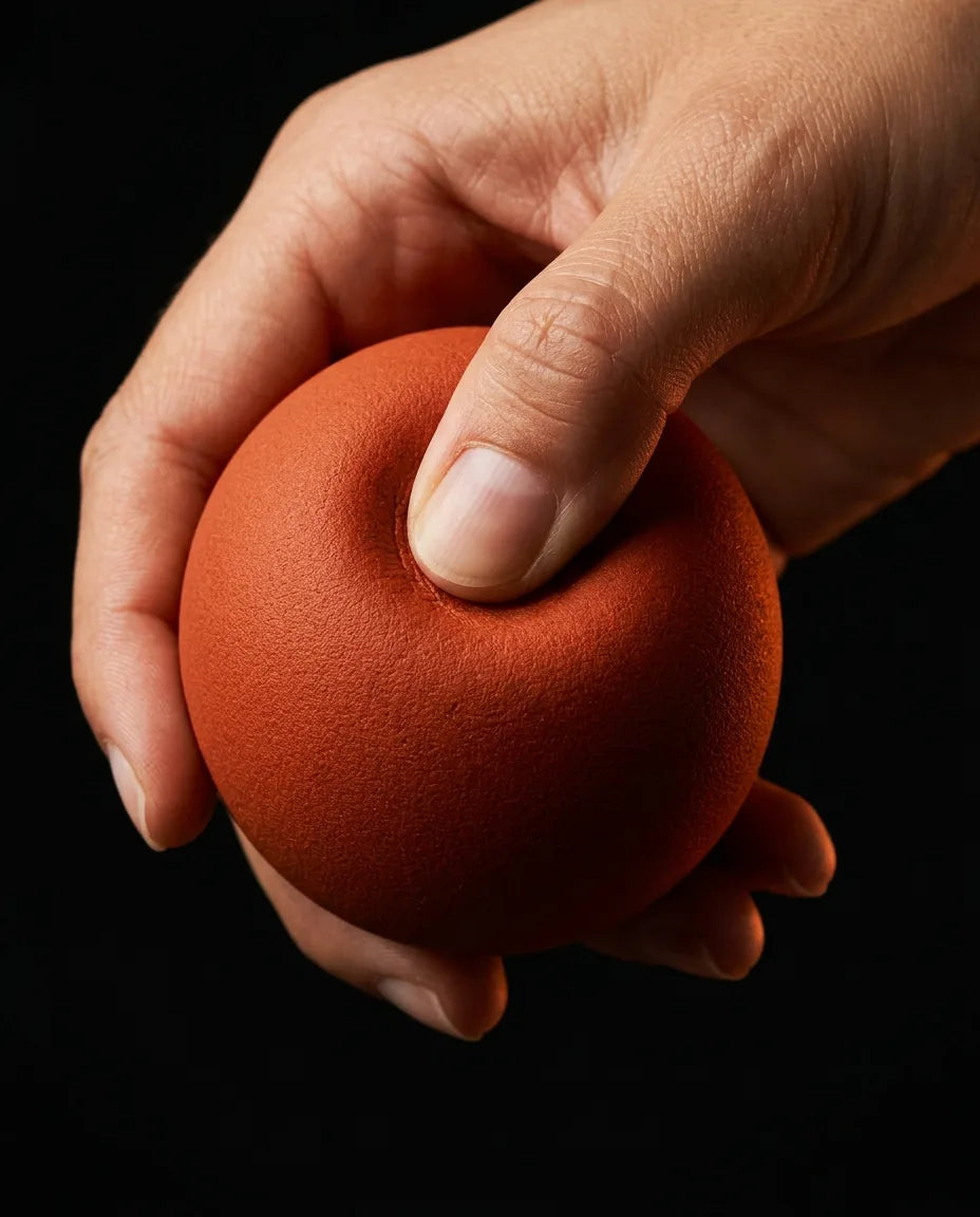 Massageball mit regelbarer Festigkeit – Ausrollen für Rücken, Hüften und Füsse – Produktbild 6