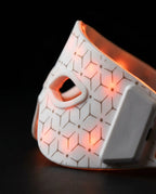 LED-Schlafmaske mit sanftem Rotlicht – kabellos für die abendliche Routine – Produktbild 6