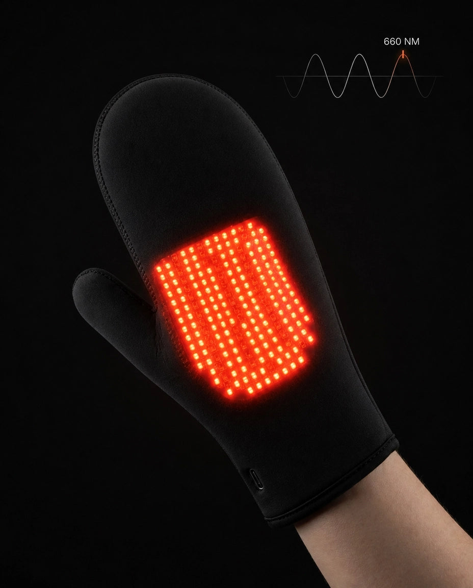 Beheizbare Handschuhe mit Rotlicht – wohlige Wärme für müde Hände – Produktbild 11