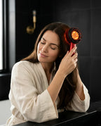 Kopfmassagegerät mit Wärme und Rotlicht – entspannende Kopfhautmassage für zu Hause – Produktbild 3