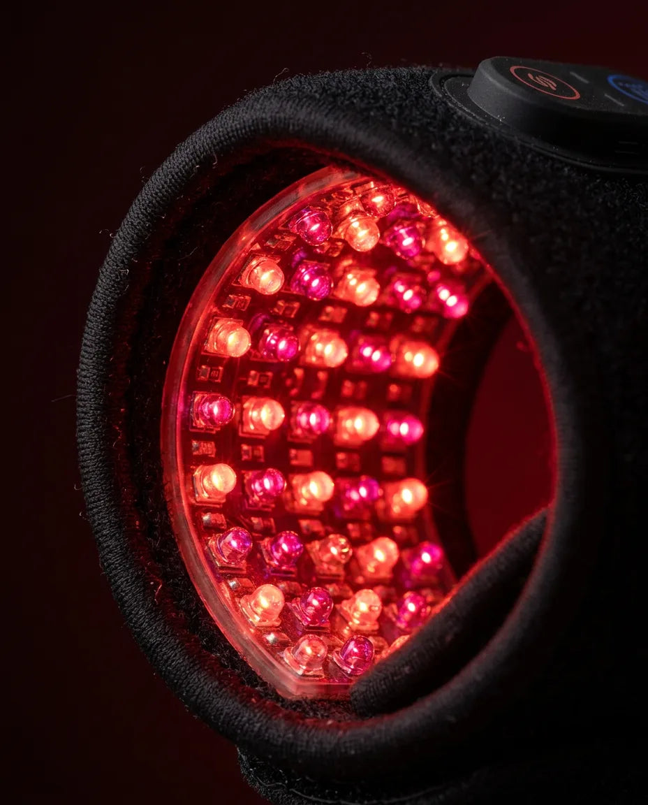 Rotlichttherapie-Gerät fürs Handgelenk – tragbares Rotlicht für die Regeneration – Produktbild 4