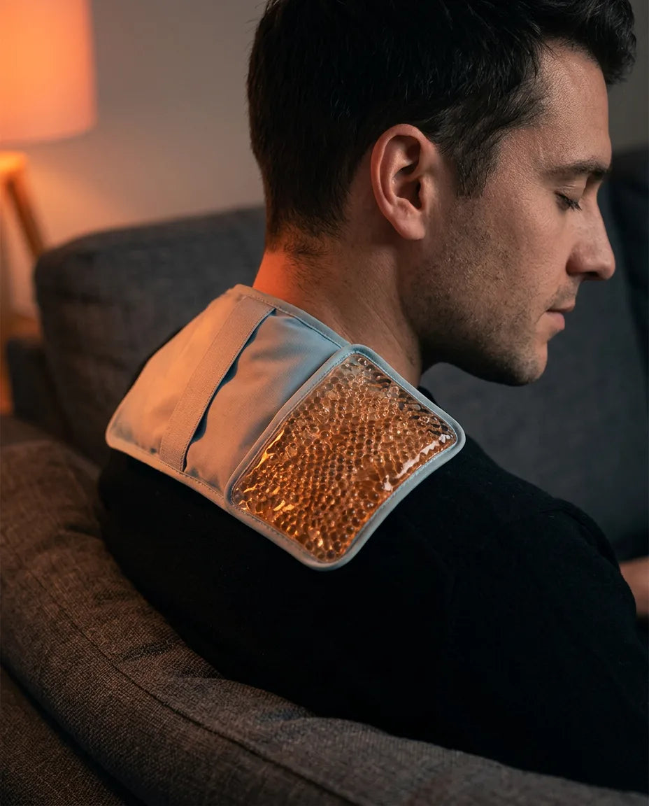 Wärmekissen und Kühlpack in einem – flexibler Gelkern für Knie, Rücken und Schultern – Produktbild 6