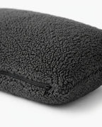 Lendenkissen mit Sherpa-Bezug – Rückenstütze für Büro, Sofa und Bett – Produktbild 6