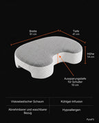 Seitenschläferkissen mit Schulteraussparung – bessere Ausrichtung für erholsamen Schlaf – Produktbild 9