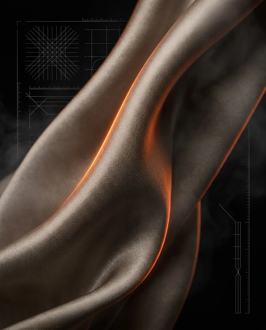 Morgenmantel aus Satin für Damen – leichter Loungemantel für Morgen und Abend – Produktbild 14