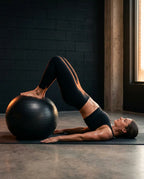 Gymnastikball mit Pumpe – Core-Training, Balance und aktives Sitzen ohne Berstgefahr – Produktbild 3
