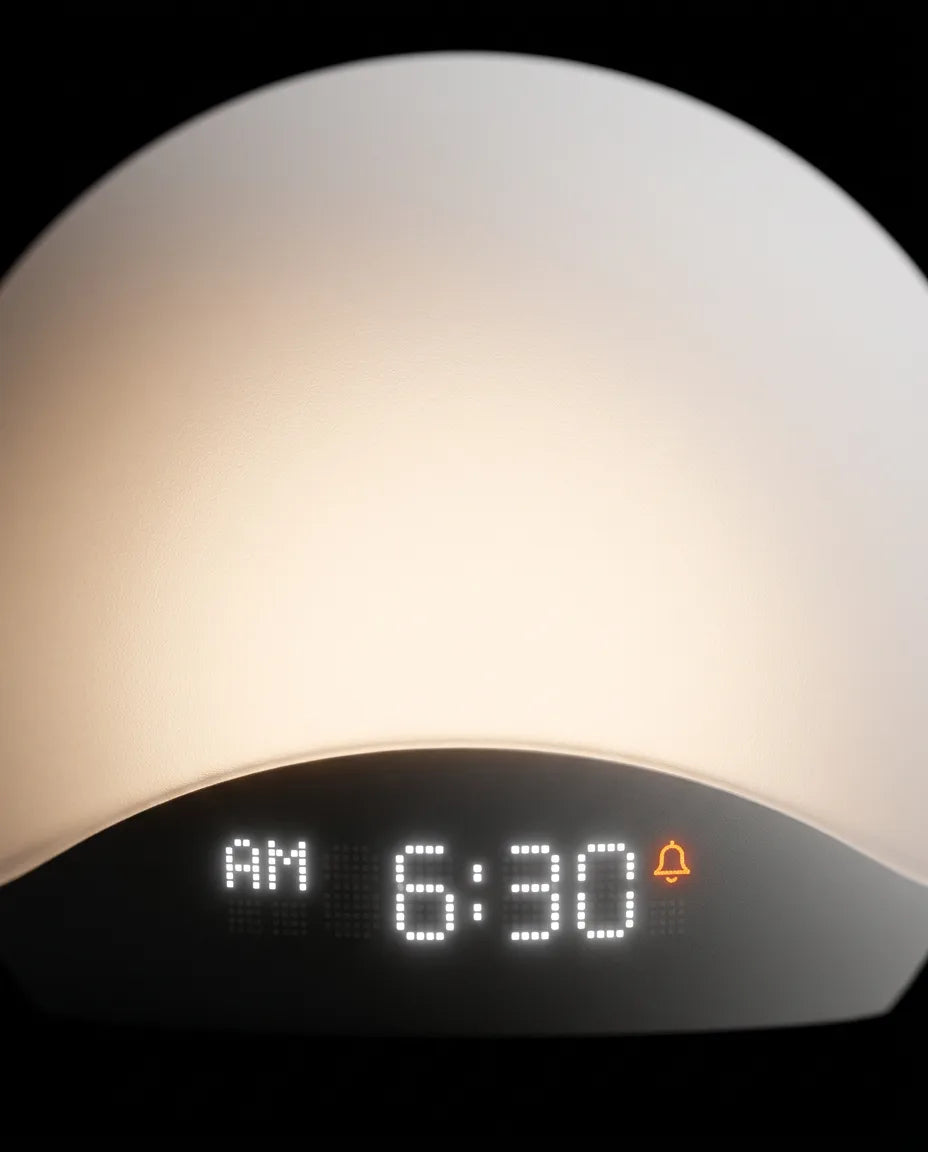Lichtwecker mit Sonnenaufgang-Simulation – sanftes Wecken mit Licht – Produktbild 5