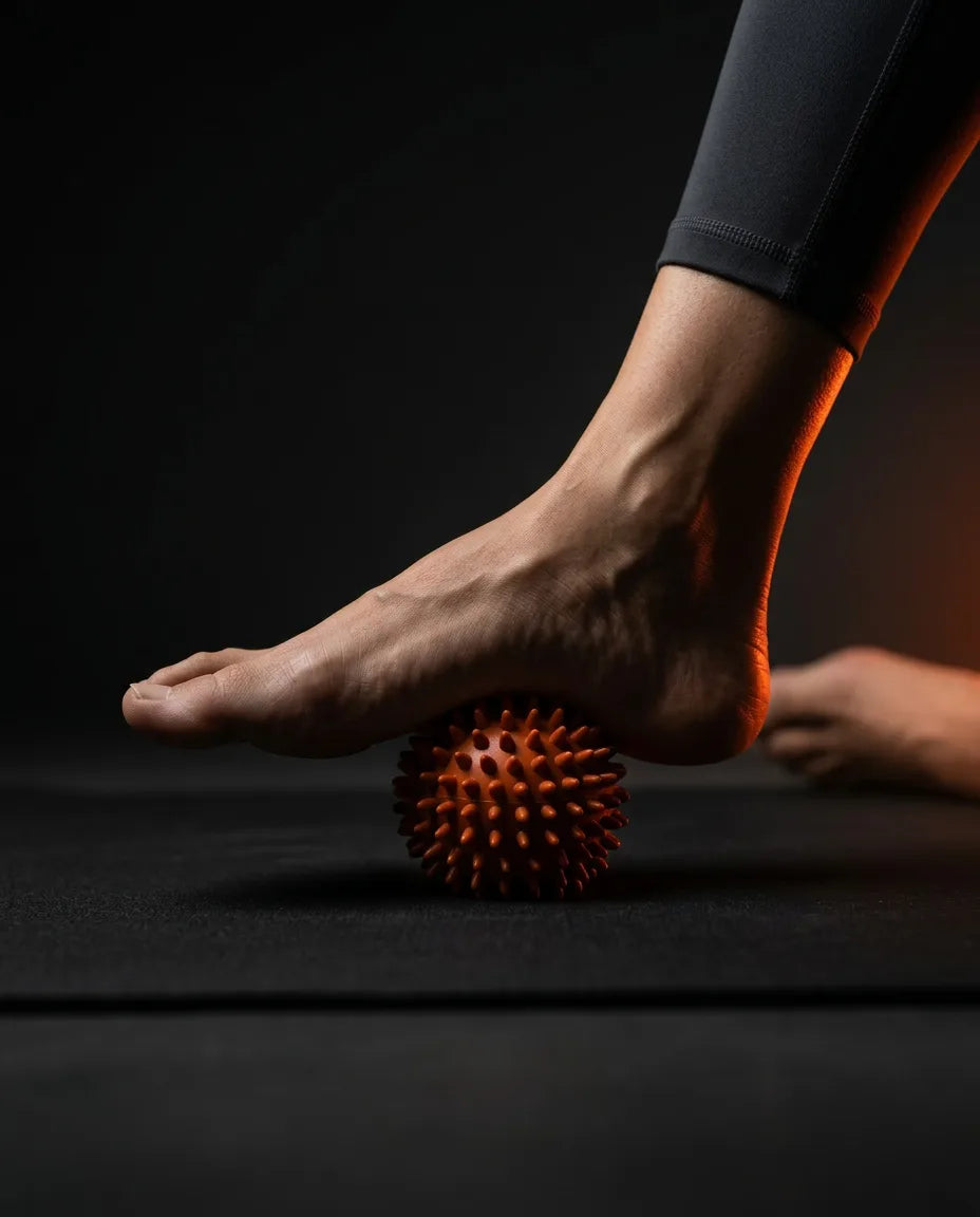 Massageball mit Noppen – gezielter Druck für Füsse, Rücken und Schultern – Produktbild 2