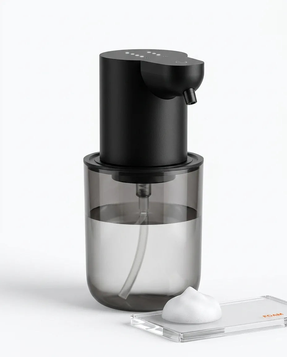 Seifenspender automatisch mit Sensor – berührungslos Schaum, per USB aufladbar – Produktbild 9