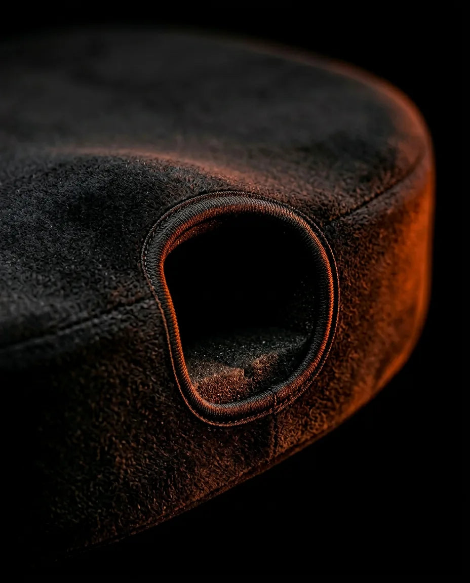 Orthopädisches Sitzkissen aus Memory Foam – Steissbein-Aussparung fürs lange Sitzen – Produktbild 4