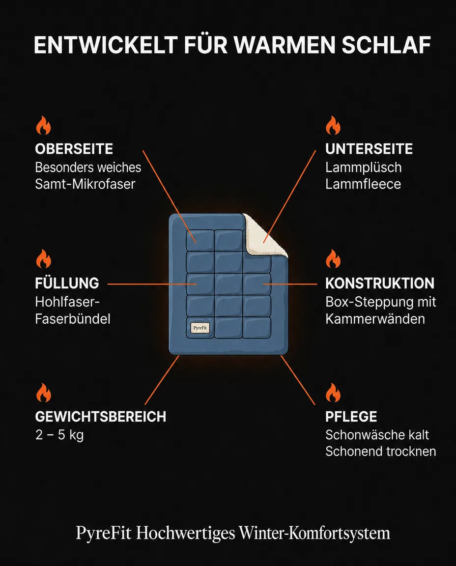 Kuscheldecke aus Lammfleece – wärmende Winterdecke zum Wenden für Bett und Sofa – Produktbild 12