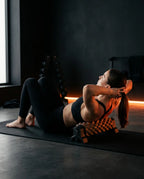 Faszienrolle für die Wand – höhenverstellbare Massagerolle für Rücken, Beine und Schultern – Produktbild 2