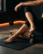 Faszienrolle für die Wand – höhenverstellbare Massagerolle für Rücken, Beine und Schultern – Produktbild 7