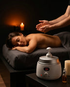 Massageöl-Wärmer mit LED-Display – gleichmässig warme Öle und Lotionen für die Massage – Produktbild 8