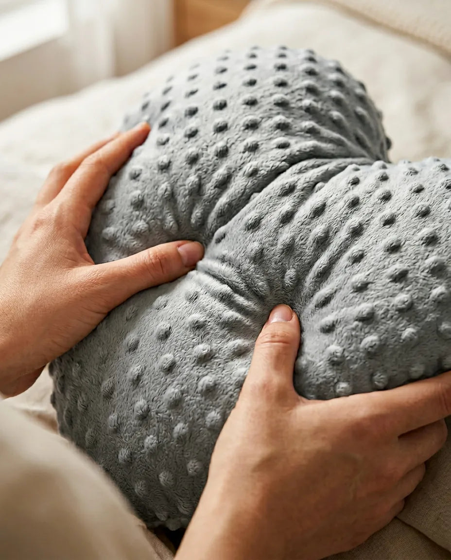 Gewichtskissen zum Entspannen – sanfter Druck für ruhigere Abende und tiefere Erholung – Produktbild 6