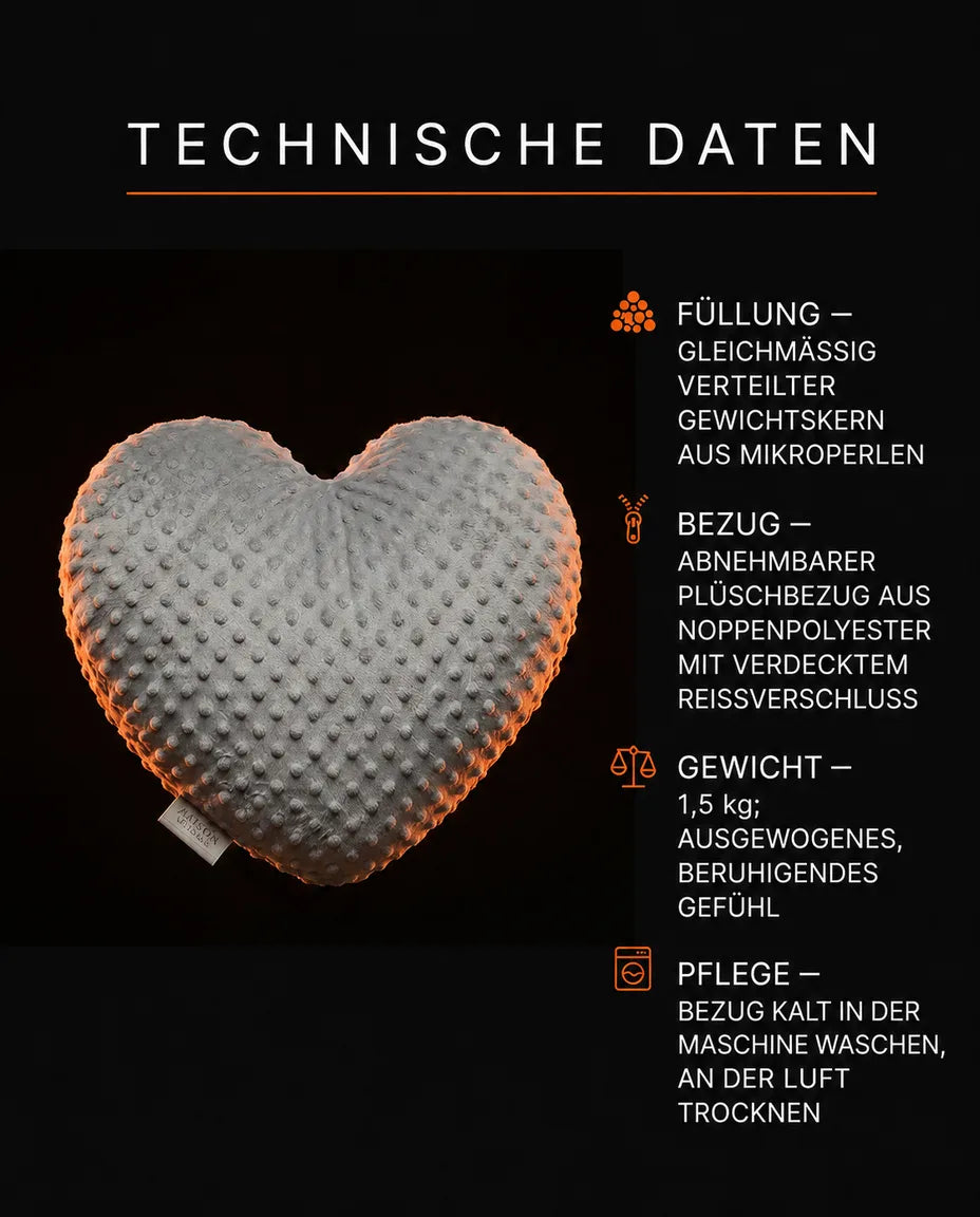 Gewichtskissen zum Entspannen – sanfter Druck für ruhigere Abende und tiefere Erholung – Produktbild 9